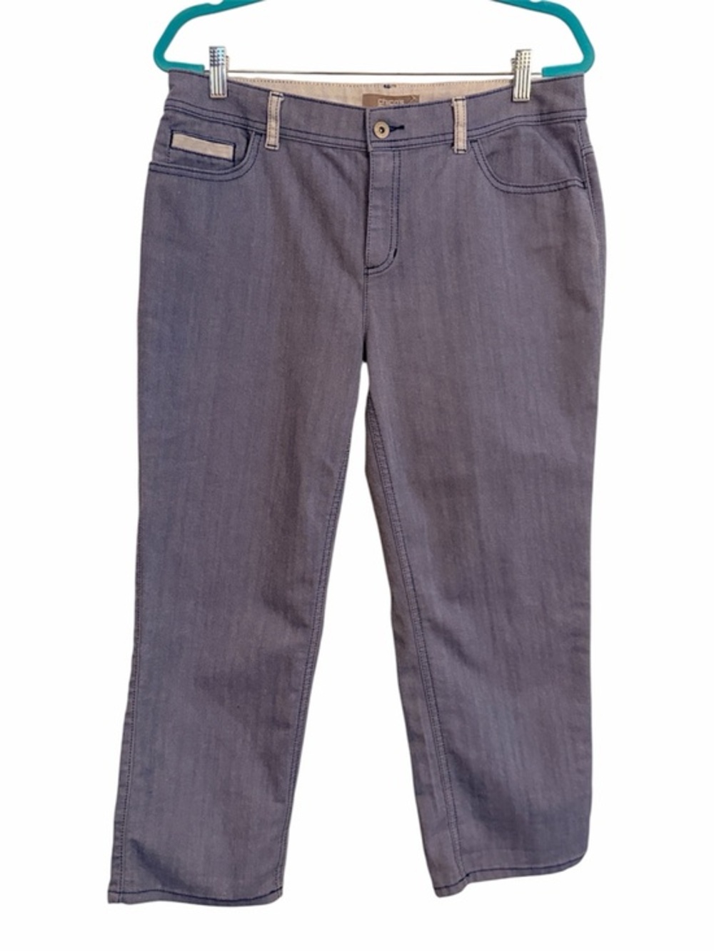 CHICO’S 1.5 10M Platinum Denim Jeans
